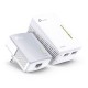 TP-LINK AV600 300 Mbit/s Ethernet Wifi Blanco TL-WPA4221 KIT